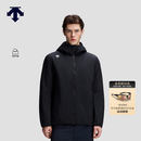 迪桑特（DESCENTE）SKI STYLE系列运动户外休闲男士轻盈保暖可打包连帽棉服新品 BK-黑色 L (175/96A)
