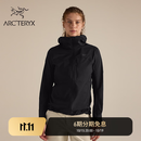 ARC'TERYX始祖鸟 SQUAMISH HOODY 女子 风壳®夹克 Black/黑色 M