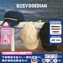 ROSYDOEDIAN圆圆的脑壳 抽绳鸭舌帽 韩版百搭软顶显脸小防晒遮阳帽子棒球帽 藏蓝 均码