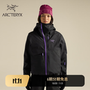 ARC'TERYX始祖鸟 SIDEWINDER JACKET GORE-TEX 女子 滑雪夹克 Black / Violectric/黑色/紫罗兰色 S