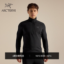 ARC'TERYX始祖鸟 RHO LT ZIP NECK 男子 内层长袖上装 Black/黑色 M