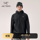 ARC'TERYX始祖鸟 SOLANO HOODY 防风 男子 软壳夹克 BLACK/黑色 M