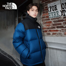北面（The North Face）经典ICON北面96Nuptse防水防风鹅绒羽绒服3C8D 海域蓝/F1T S