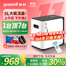鱼跃吸氧机5升L家用制氧机老人孕妇用呼吸制氧雾化一体机轻音吸氧机 【制氧雾化一体】5升氧可调+轻音制氧+24h定时