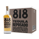 詹娜818龙舌兰洋酒 tequila龙舌兰酒 银标龙舌兰调酒基酒  818龙舌兰 詹娜818金龙舌兰整箱 750mL 6瓶