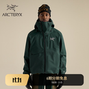 ARC'TERYX始祖鸟 SIDEWINDER JACKET GORE-TEX 男子 滑雪夹克 Dark Jade / Black/墨玉绿/黑色 S