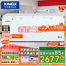 星星（XINGX）716L商用冰柜 冷藏冷冻冰箱中梁除霜冷冻柜 单箱单温大容积卧式-40℃冷柜 BD/BC-716E 以旧换新