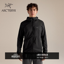 ARC'TERYX始祖鸟 SQUAMISH HOODY 男子 风壳®夹克 Black/黑色 L