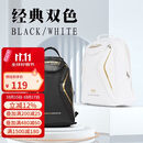 川崎（KAWASAKI）羽毛球包双肩包运动背包独立鞋袋KBP-8220黑色