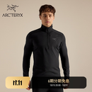 ARC'TERYX始祖鸟 RHO LT ZIP NECK 男子 内层长袖上装 Black/黑色 M