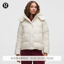 lululemon丨Wunder Puff™ 女士羽绒外套 拒水防风 LW4CO3S 浅象牙白 XS
