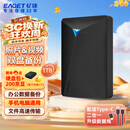 忆捷（EAGET）移动硬盘 1TB 双盘备份 USB3.0 G20CPRO 2.5英寸 外接外置存储数据照片 高速传输防震 黑色