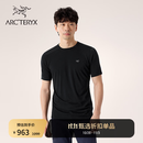 ARC'TERYX始祖鸟 IONIA MERINO WOOL SS 男子 短袖T恤 BLACK/黑色 M