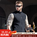 龙牙二代龙牙锋速圆领/立领轻量保暖马甲抗静电棉外穿户外运动休闲 极夜黑（立领） M 175/96A