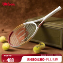 Wilson威尔胜TOUR ONE复古拍减震轻量大拍面全碳素一体网球拍WR106510U2