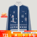 阿迪达斯（adidas）三叶草女子CARDIGAN费尔岛提花针织开衫运动休闲外套LE8837 LE8837 S