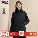 FILA斐乐薄款女士棉服2026冬新款健身运动基础上衣连帽保暖外套 传奇蓝-NV M 165/84A/M