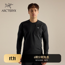 ARC'TERYX始祖鸟 RHO LT CREW NECK 男子 内层长袖上装 Black/黑色 M