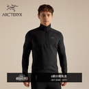 ARC'TERYX始祖鸟 RHO LT ZIP NECK 男子 内层长袖上装 Black/黑色 M