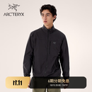 ARC'TERYX始祖鸟 SQUAMISH JACKET 男子 风壳®夹克 BLACK/黑色 L