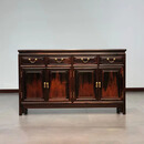 匠令红木家具大红酸枝/老红木/老挝红酸枝（学名：交趾黄檀）明式餐边柜边柜明式几边储物柜实木 酸枝储物柜