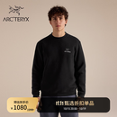 ARC'TERYX始祖鸟 EMBLEM FLEECE CREW 男子 抓绒衫 Black/黑色 M