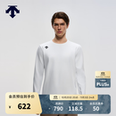 迪桑特（DESCENTE）TRAINING系列综训男士薄绒亲肤舒适圆领长袖T恤新品 WT-白色 L (175/96A)