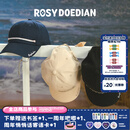ROSYDOEDIAN圆圆的脑壳 抽绳鸭舌帽 韩版百搭软顶显脸小防晒遮阳帽子棒球帽 卡其 均码