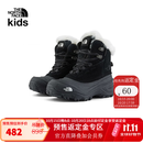 北面（The North Face）童鞋保暖鞋男女儿童中帮户外鞋棉鞋|7W5X KX7/黑色 36 码鞋长22.5cm