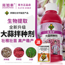 兆如丰大蒜拌种剂新一代拌种神器催芽生根一拌多防壮苗提质包衣剂 500克*10瓶+送10包芸苔素