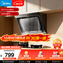 美的（Midea）抽吸排油烟机 家用大吸力侧吸式油烟机上门安装以旧换新出租房屋脱排烟机CXW-200-J30