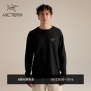 ARC'TERYX始祖鸟 KRAGG COTTON LS 男子 棉质长袖T恤 24K Black/黑色 M