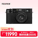 富士（FUJIFILM）X100VI 数码相机 4020万像素 6档五轴防抖 人文扫街 黑色 