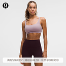 lululemon丨FlexyFlex 女士方领口运动内衣 速干芯吸 LW2EUCS 莲紫 S /M