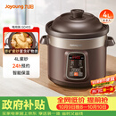 九阳（Joyoung）电炖锅电炖盅电砂锅炖汤盅煲汤锅多功能锅紫砂锅燕窝炖盅煮粥锅直炖4L大容量 可预约保温GD410