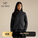ARC'TERYX始祖鸟 COVERT CARDIGAN 女子 抓绒衫 Black Heather/黑灰色 S