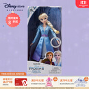 迪士尼（Disney）冰雪奇缘唱歌娃娃艾莎安娜公主玩偶女孩玩具儿童女生生日礼物 唱歌娃娃 艾莎款