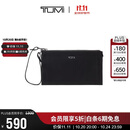 途明（TUMI）VOYAGEUR 女士高端时尚手拿包黑色拼烟枪色双11