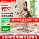 麦瑞克（MERACH）动感单车自发电家用健身房运动器材室内静音自行车 黑曜骑士Turbo 进阶旗舰版-超感强磁控-AIMia私教-丹霞金