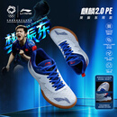 李宁（LI-NING）乒乓球鞋国家队樊振东同款麒麟2.0PE羽毛球鞋专业运动鞋男款 43 
