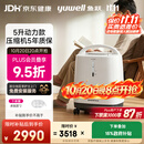 鱼跃制氧机医用吸氧机家用制氧机老人医用级氧气机5L升大流量9F-5BW