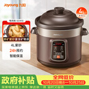 九阳（Joyoung）电炖锅电炖盅电砂锅炖汤盅煲汤锅多功能锅紫砂锅燕窝炖盅煮粥锅直炖4L大容量 可预约保温GD410