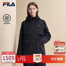 FILA斐乐薄款女士棉服2026冬新款健身运动基础上衣连帽保暖外套 传奇蓝-NV M 165/84A/M
