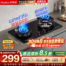 荣事达（Royalstar）【非凡系列】燃气灶煤气灶双灶家用 5.2kW天然气双眼灶具嵌入式台式一级能效70%热效率 JZT-S51B