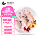 京觅甄选鹧鸪净重800g/3只 生鲜鹧鸪肉嘎嘎鸡飞龙肉空气炸锅美食大赛