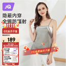 婧麒（JOYNCLEON）防辐射孕妇装吊带内穿肚兜隔离布防护衣服上班族 银灰色L码JY0033