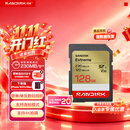 Sandisk闪迪128GB SD内存卡 4K V30 U3 C10 相机存储卡 读速230MB/s 写速120MB/s 高速连拍 微单/单反相机