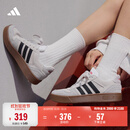 adidas「小锯齿」D-PAD CLASSIC美高风篮球风板鞋男女阿迪达斯   浅灰/黑色/浅猩红   38