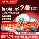 医贝诺胎心仪胎心监护仪租赁胎心监测仪听胎心测宫缩自数胎动免押金租 （热租推荐）豪华版eFM-60【24小时医生判读】 （60%孕妈选择）30天租期