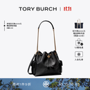 Tory Burch汤丽柏琦【宋雨琦同款】CHARLIE 绗缝抽绳水桶包肩背包TB 185831 黑色 001 OS
